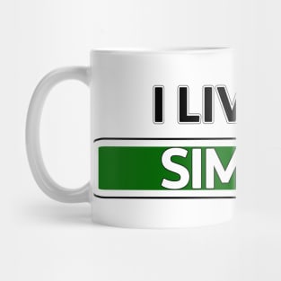 I live on Simp St Mug